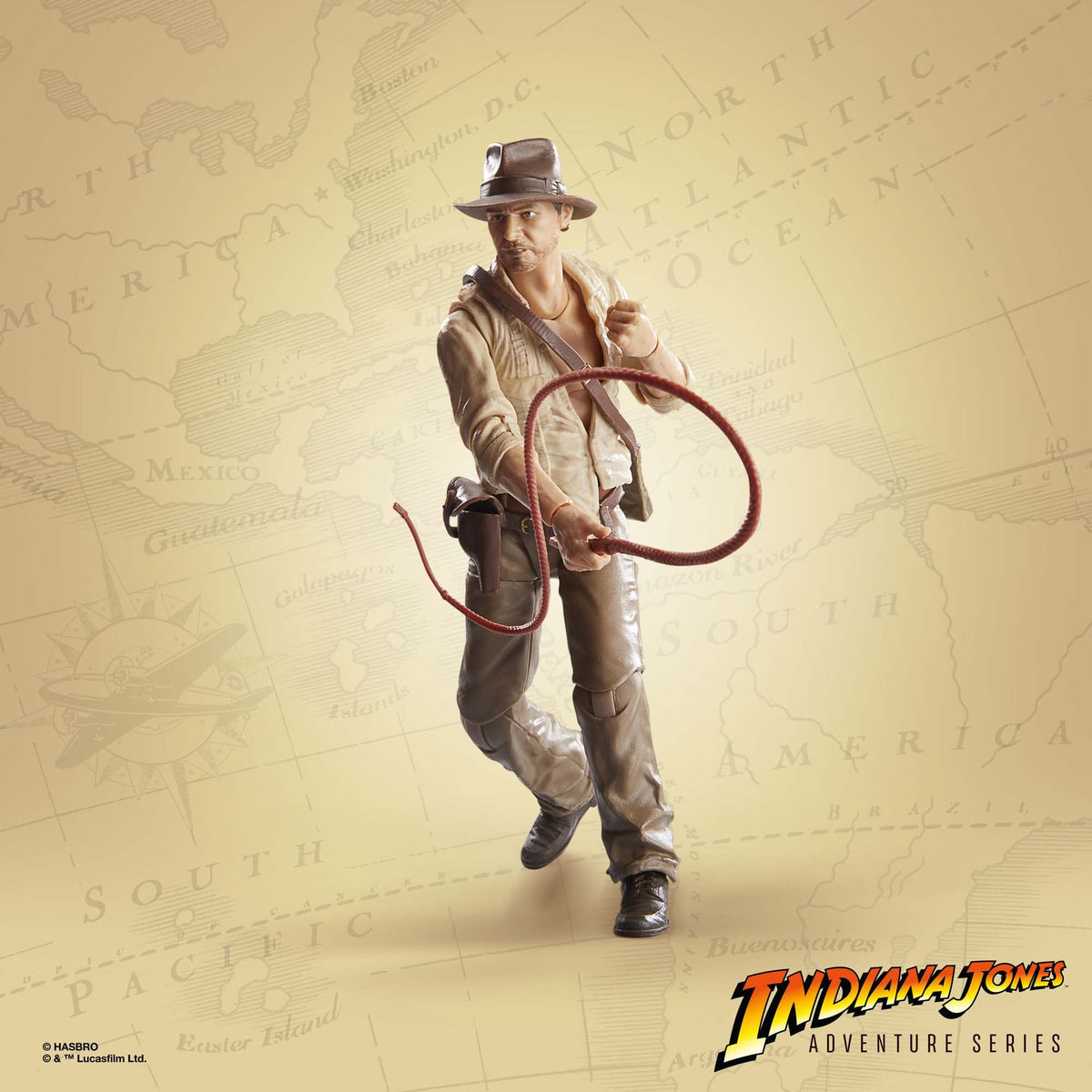 Indiana Jones Adventure Series packaging showcases premium deco for collectors.