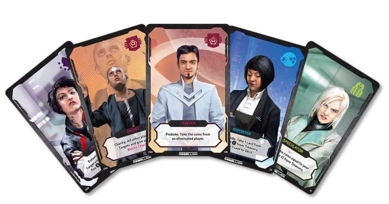 Indie Boards and Cards Coup Rebellion G54 bluff-challenge image captures tense moments.