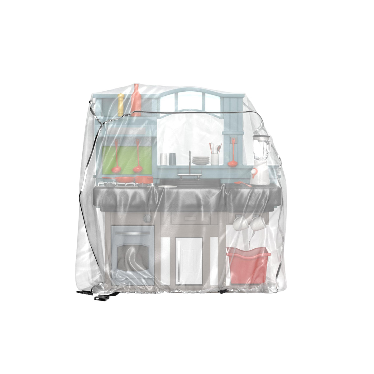 IndigoTempest9 kids kitchen cover fits Step2 Best Chefs for a tidy play area.