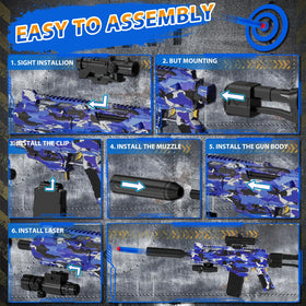 iNeef outdoor play scene in blue for energetic games