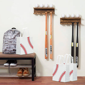 Infankey baseball pattern print on non-woven bag for gifts