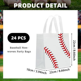 Infankey baseball-themed party favors bag in vibrant colors