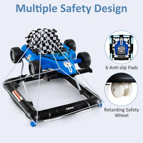 INFANS 360-degree wheels enable smooth movement for small children.