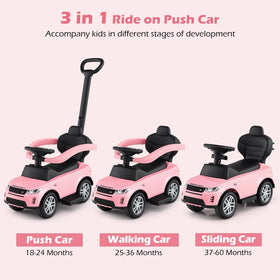 INFANS 3-in-1 push car models show adaptable configurations for growing toddlers.