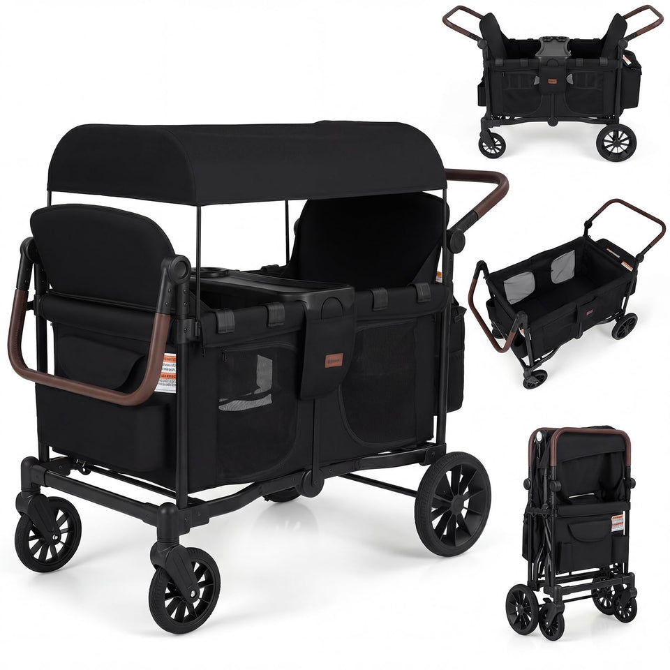 INFANS 4-seater wagon seat layout showing four seats for family trips