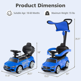 INFANS durable tires enable smooth rides on various surfaces.