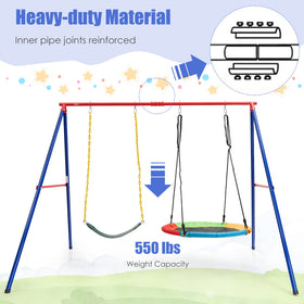 INFANS swing stand includes accessories for quick setup
