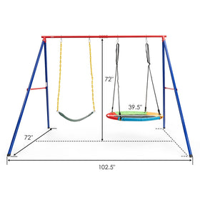 INFANS swing stand suitable for indoor and outdoor spaces