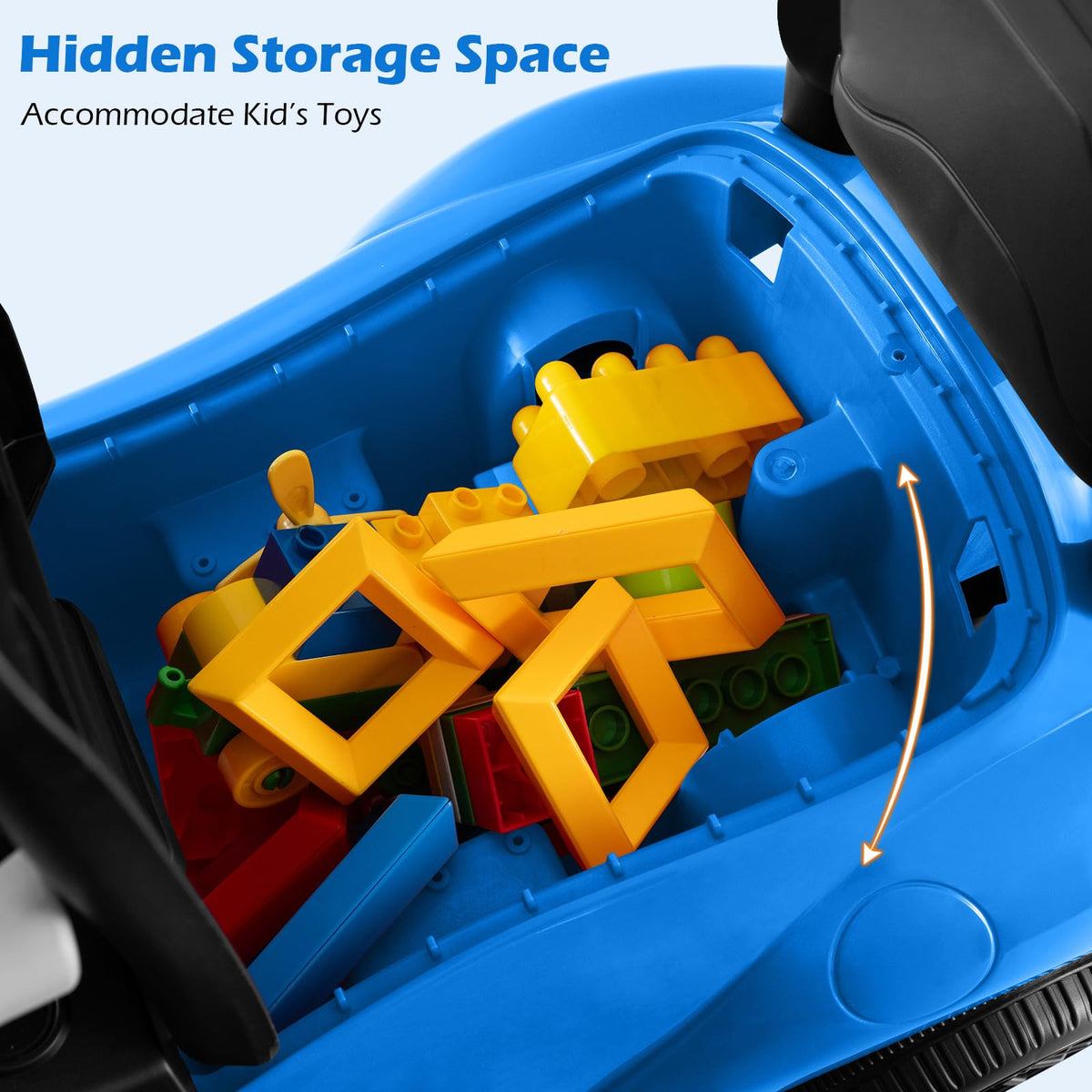 INFANS Toyota ride-on blue 3-in-1 modes adapt as your child grows