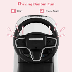 INFANS under-seat storage compartment keeps snacks and toys organized during outings.