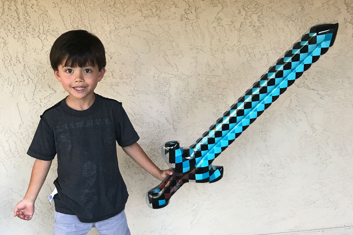 Inflatable Army imaginative play tools spark creative pixel adventures.