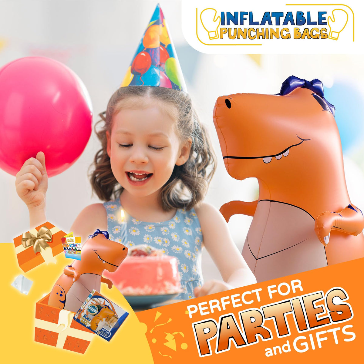 Inflatable Dudes durable vinyl offers safety and long wear.