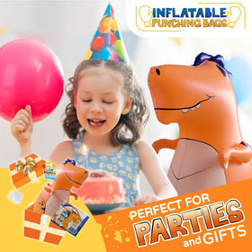 Inflatable Dudes durable vinyl offers safety and long wear.