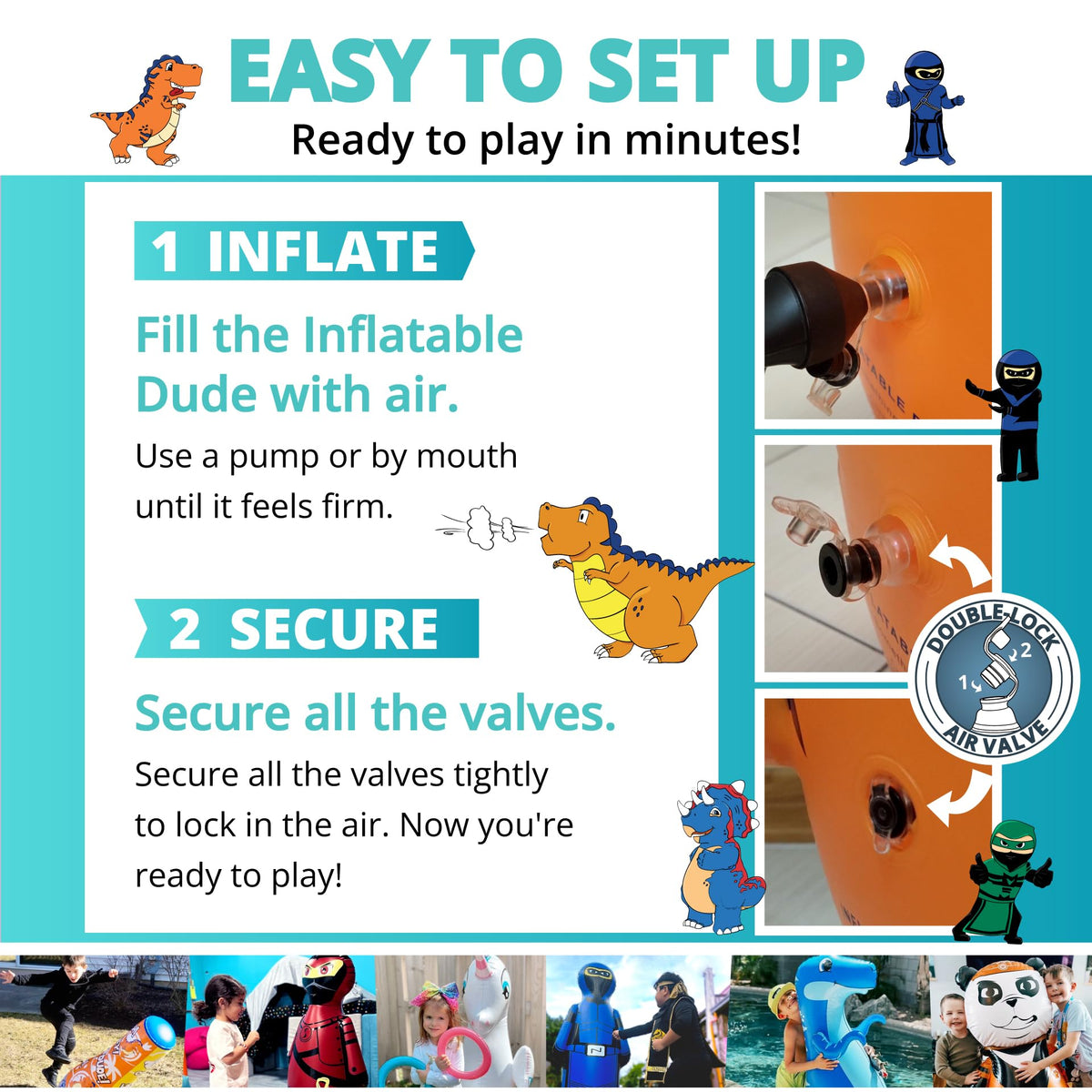 Repair patch included to extend the unicorn inflatable life