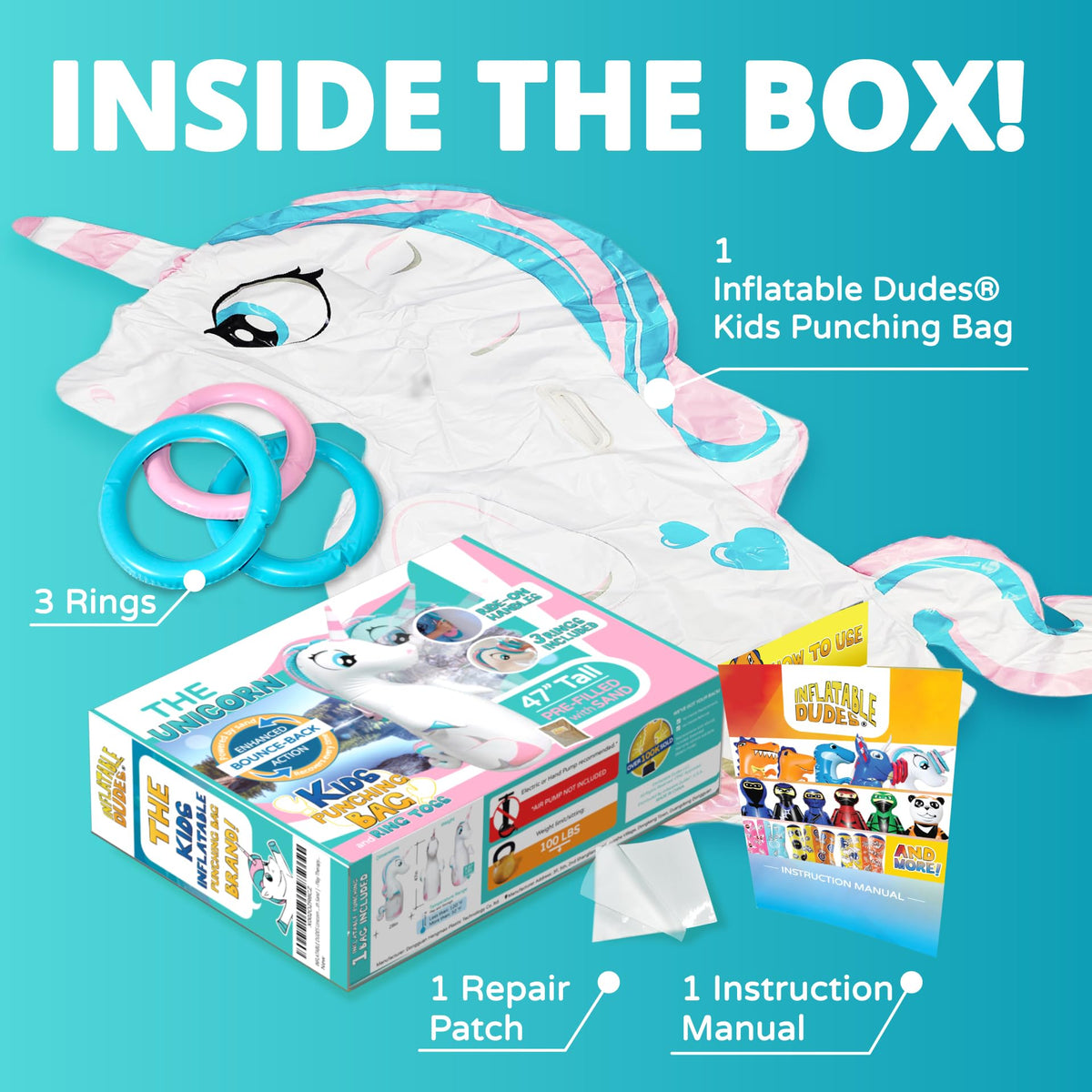 Ride-on handles included for extra interactive play