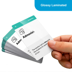 Infodeck sturdy protective box keeps cards organized and durable.