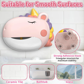 Infowush durable ABS plastic bath toy is easy for little hands.