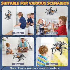 Infowush spider toy gift box is a ready-made gift for birthdays.