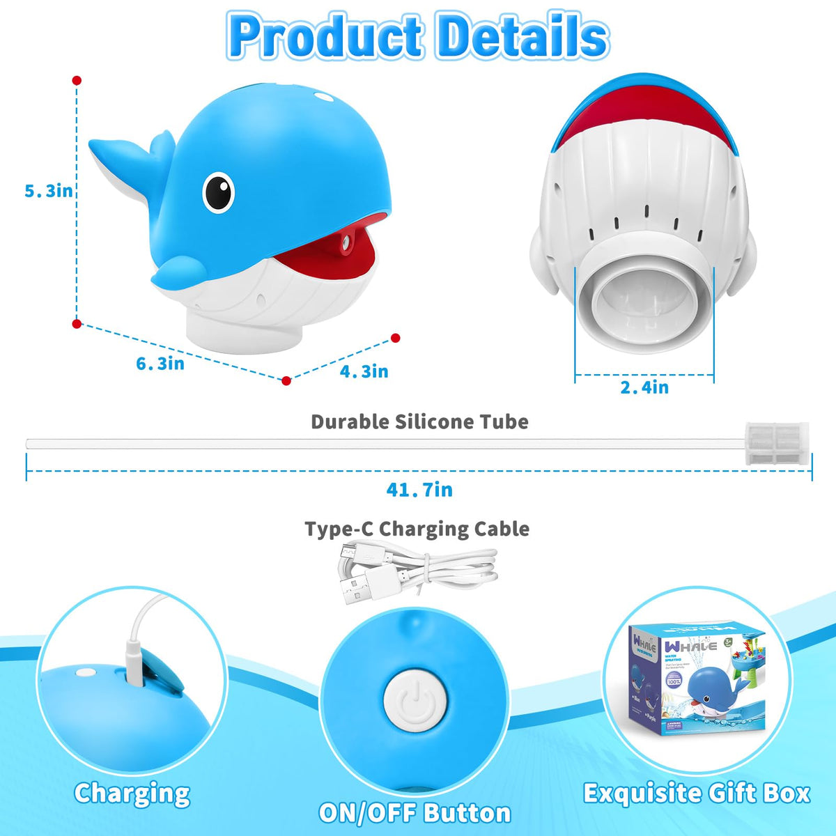 Infowush durable ABS construction for kid-safe use