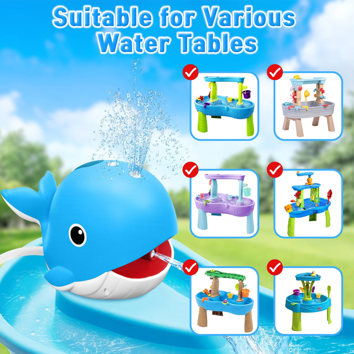Infowush extended hose reaches beyond the water table