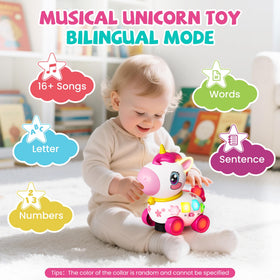 Ingbear unicorn numbers and sentence sounds for counting practice