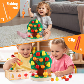 INIFEIDALA child picking fruit action during play