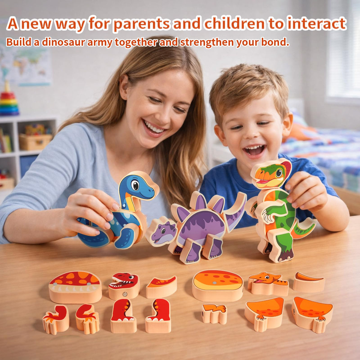 INIFEIDALA colorful-dinosaur-parts invite imaginative play and color discovery