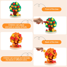 INIFEIDALA magnetic fruits pieces click during play