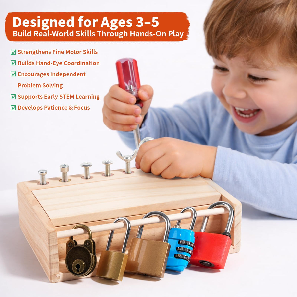 INIFEIDALA board lock varieties demonstrate different styles for problem-solving play