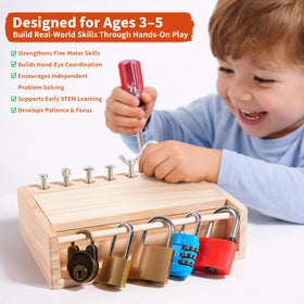 INIFEIDALA board lock varieties demonstrate different styles for problem-solving play
