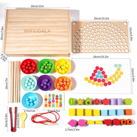 INIFEIDALA toddler educational toy gift suitable for holidays and birthdays.
