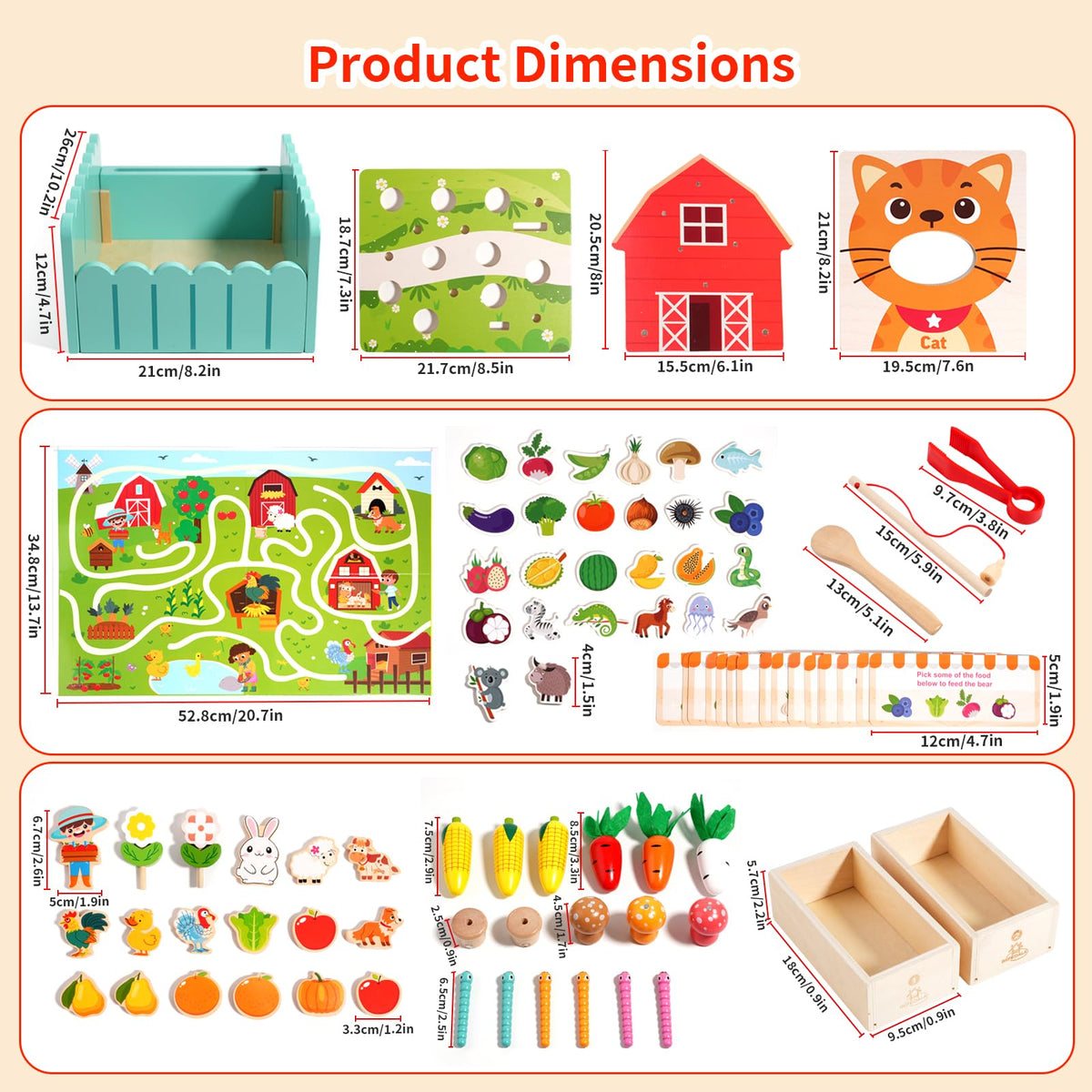 INIFEIDALA speech boards expose kids to visual and verbal cues