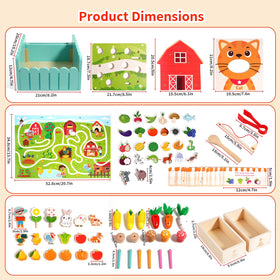 INIFEIDALA speech boards expose kids to visual and verbal cues