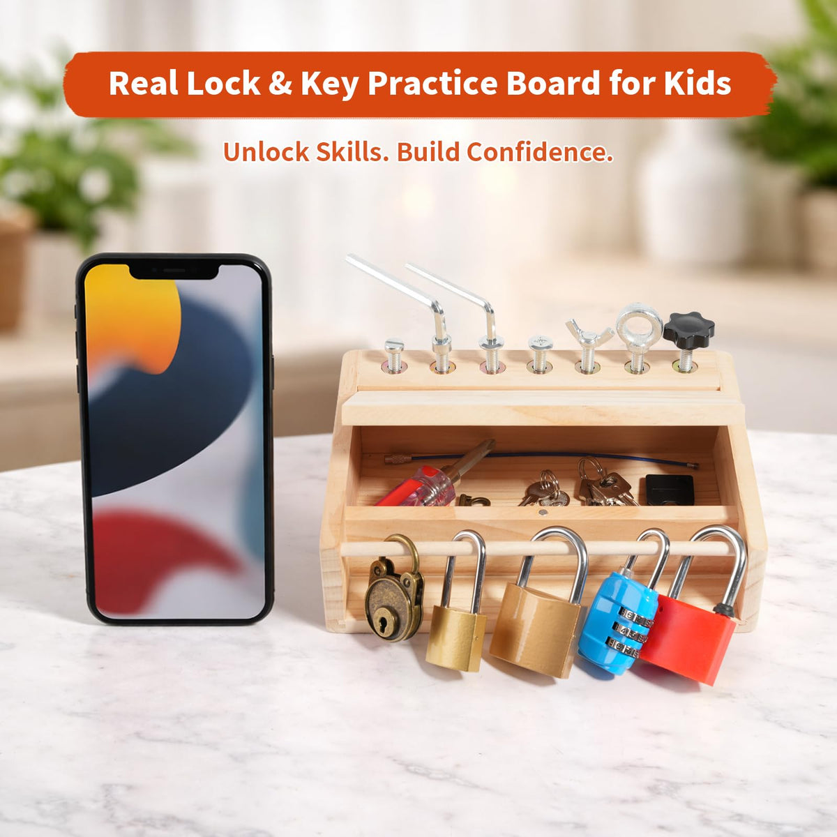 INIFEIDALA wood materials provide safe, tactile play