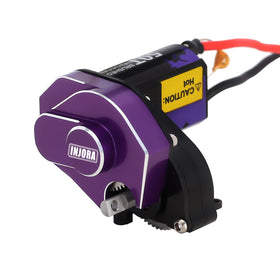 INJORA 050 50T brushed motor with helical gear transmission for SCX24 power delivery