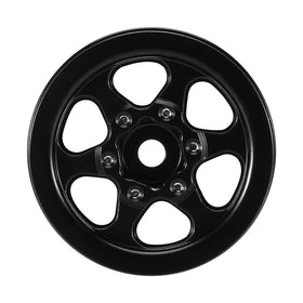 INJORA 1.0 brass beadlock wheel 40.5g per piece enhances balance and traction.