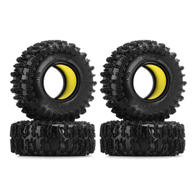 INJORA 1.3 silicone rubber inserts improve sidewall support and tire shape.