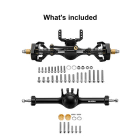 INJORA 12T & 24T alloy gears ensure smooth meshing and durability