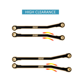 INJORA 37g brass links show weight boost for lower CG and stability