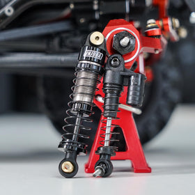 INJORA 40mm big bore oil shock for enhanced damping on 1/24 scale