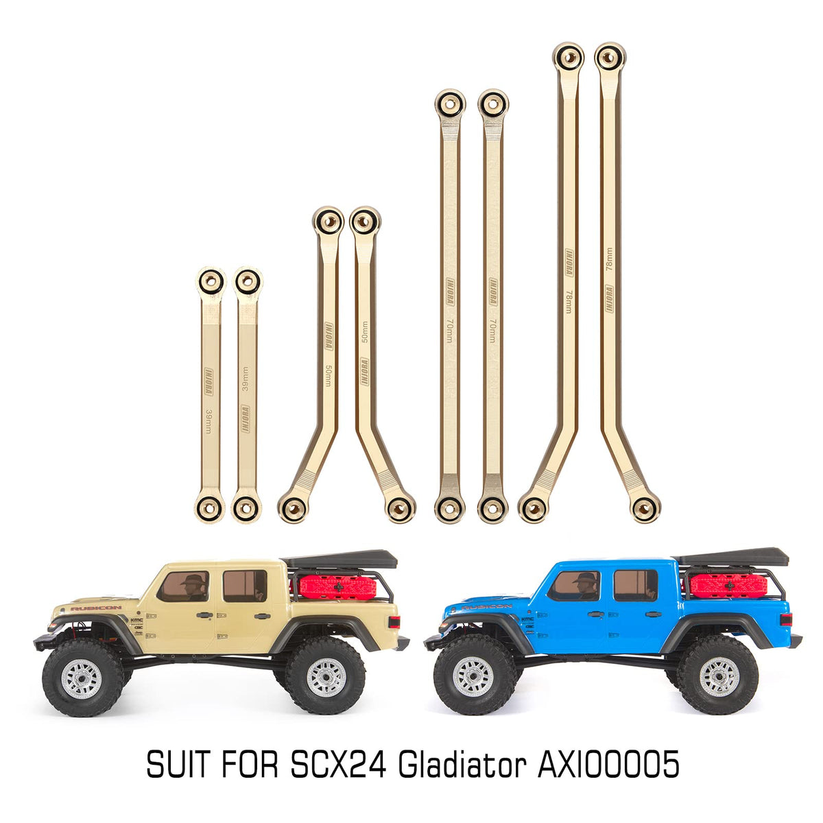 Weight 43g helps lower the center of gravity for steadier handling