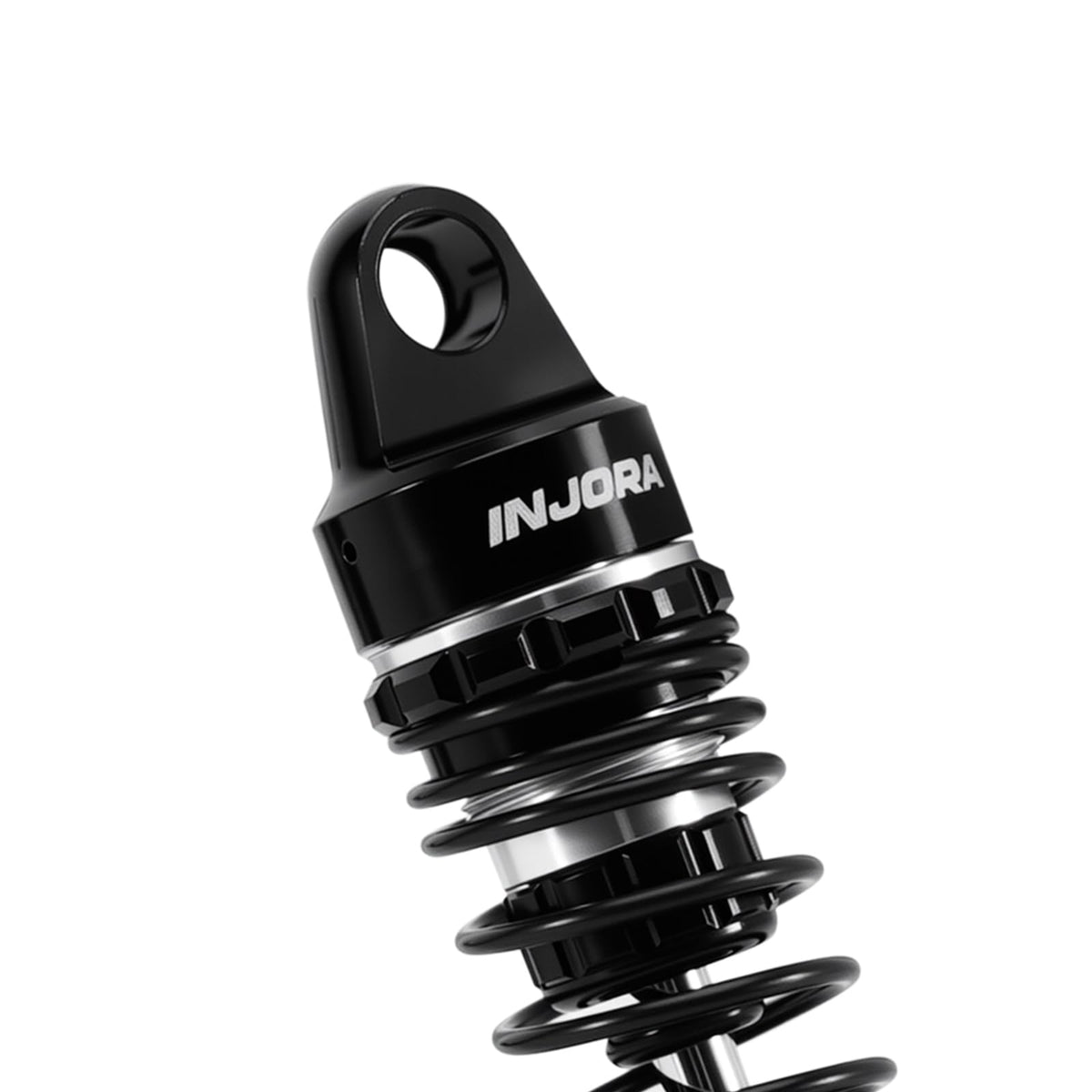 INJORA 45mm oil shocks pre-load adjustment demonstrating tuning flexibility