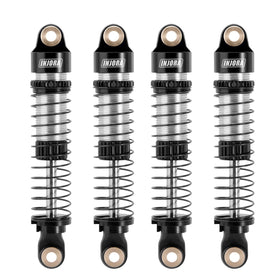 INJORA 53mm shocks for defender RC crawler improve stability on rough terrain