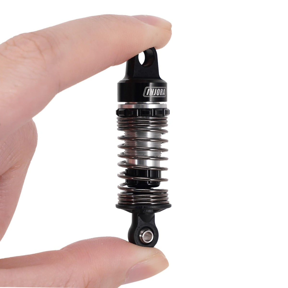 INJORA shock oil not included; choose viscosity to suit your setup