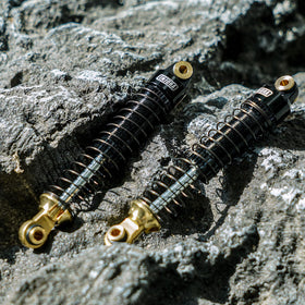 INJORA 45mm spring length and 0.45–0.5mm thickness optimize stiffness.