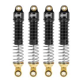 INJORA shocks with threaded bodies enable quick pre-load adjustments on TRX4M.