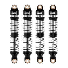 INJORA 59mm threaded shock absorber with CNC aluminum body for durable RC crawling