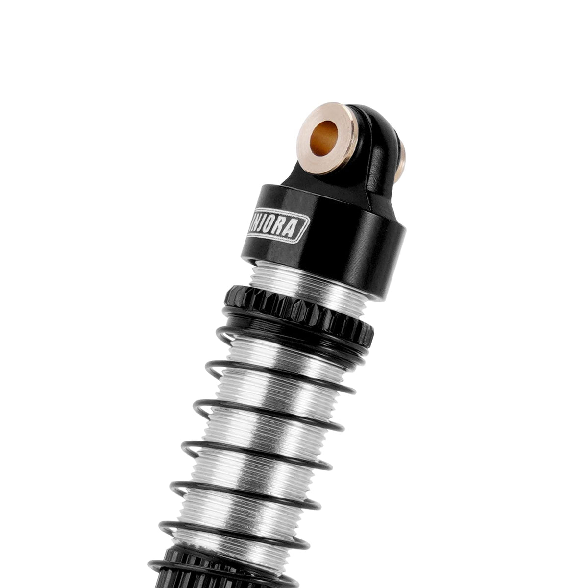 INJORA 59mm threaded shock absorber telescopic design improves off-road travel