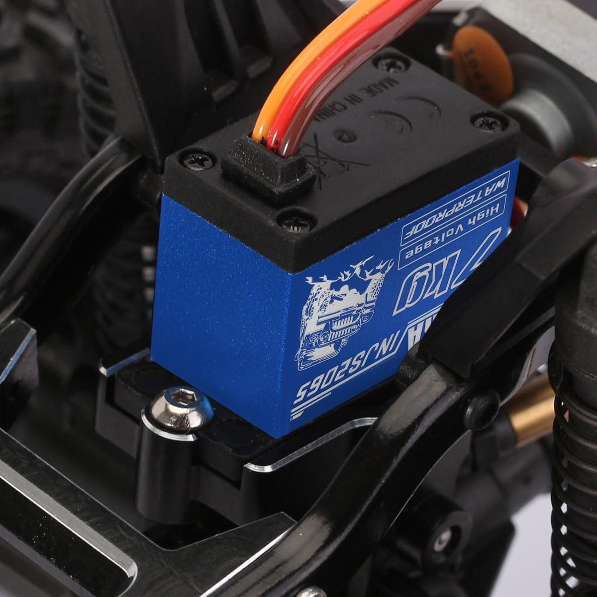 INJORA 7KG 2065 micro-servo JR connector and cable for easy wiring