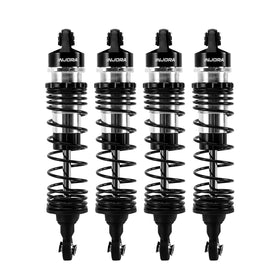 INJORA 88mm oil shocks set provides smooth damping for 1/16 monster trucks.